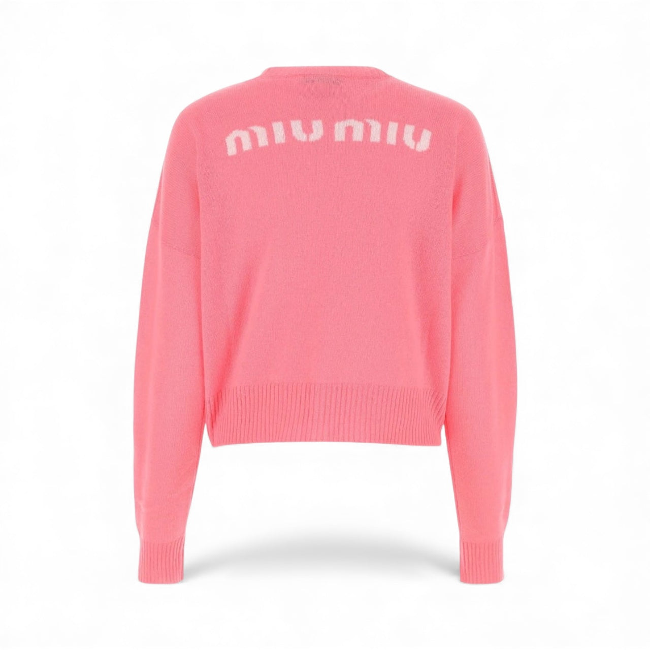 Miu Miu Girocollo in Cashmere Rosa