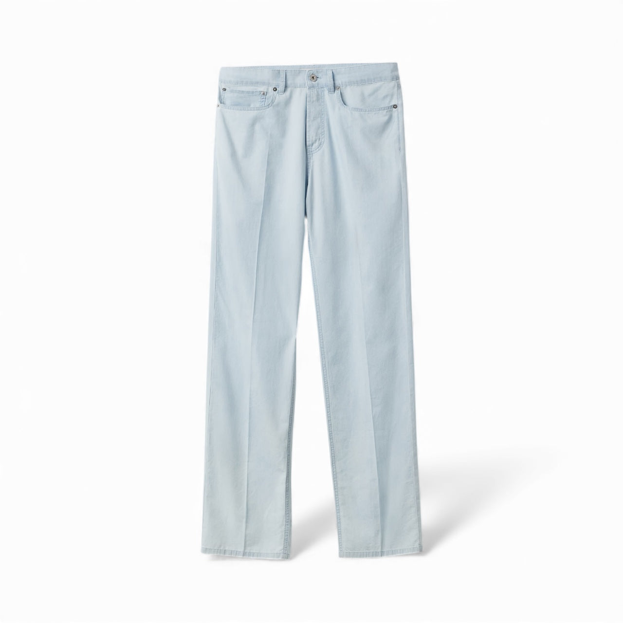 Miu Miu Pantaloni Cinque Tasche in Denim Chambray