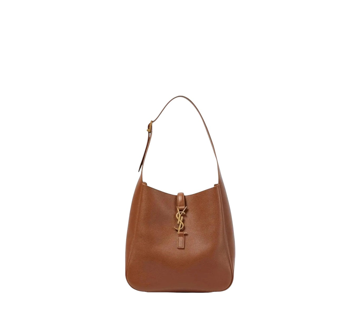 Saint Laurent Le 5 à 7 Small Marrone