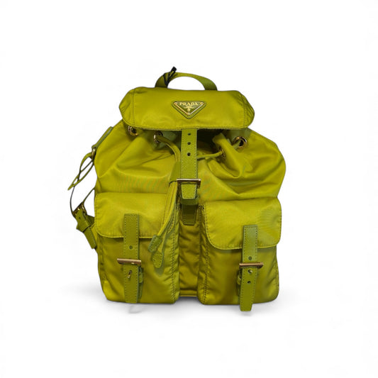 Prada Zaino in Tessuto - Verde Pistacchio