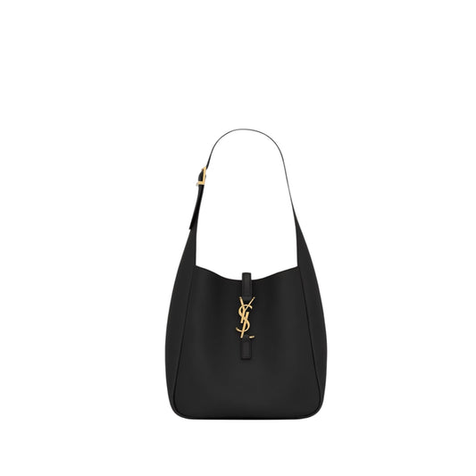 Saint Laurent Le 5 à 7 Morbida Small Nero