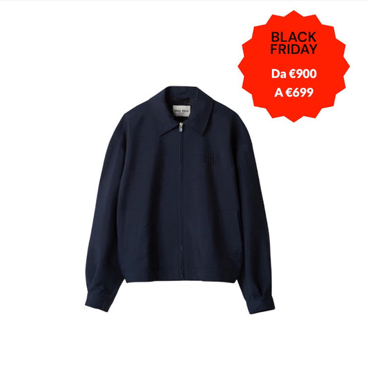 Miu Miu - Bomber Jacket in Navy
