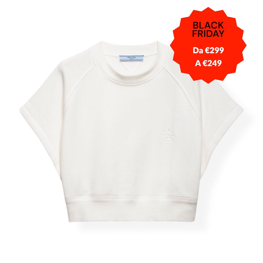 Prada T-Shirt tessuto felpa