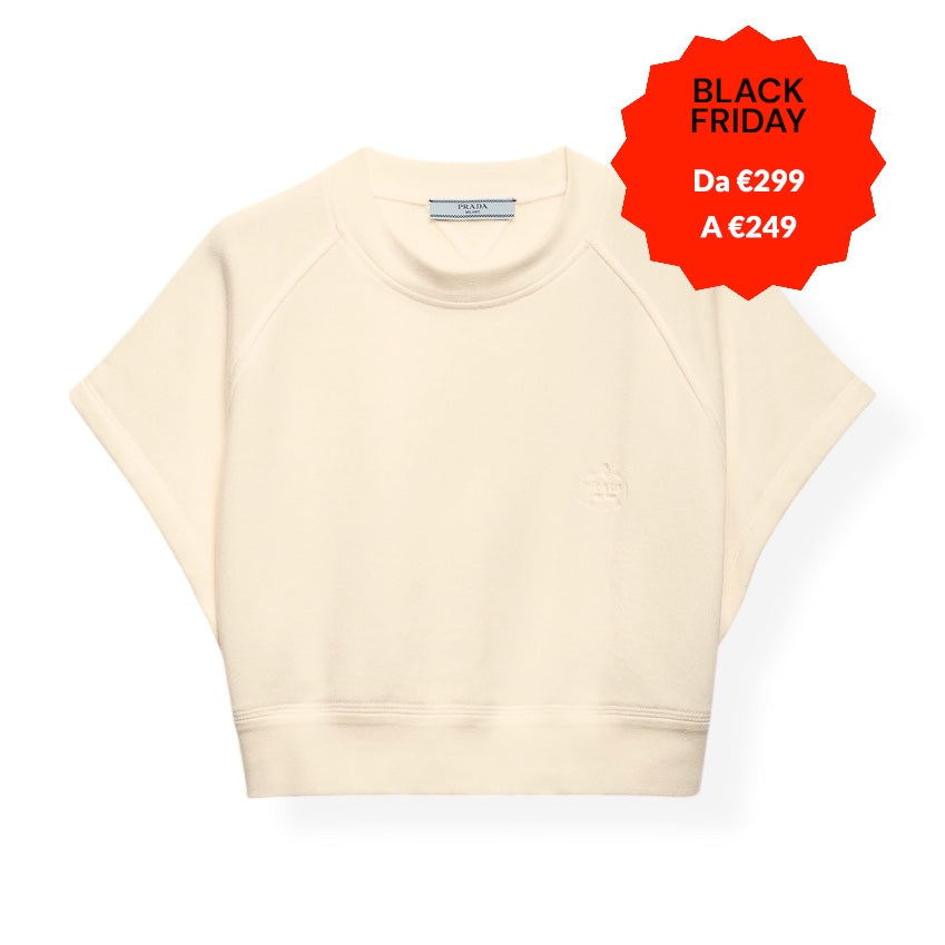 Prada T-Shirt tessuto felpa