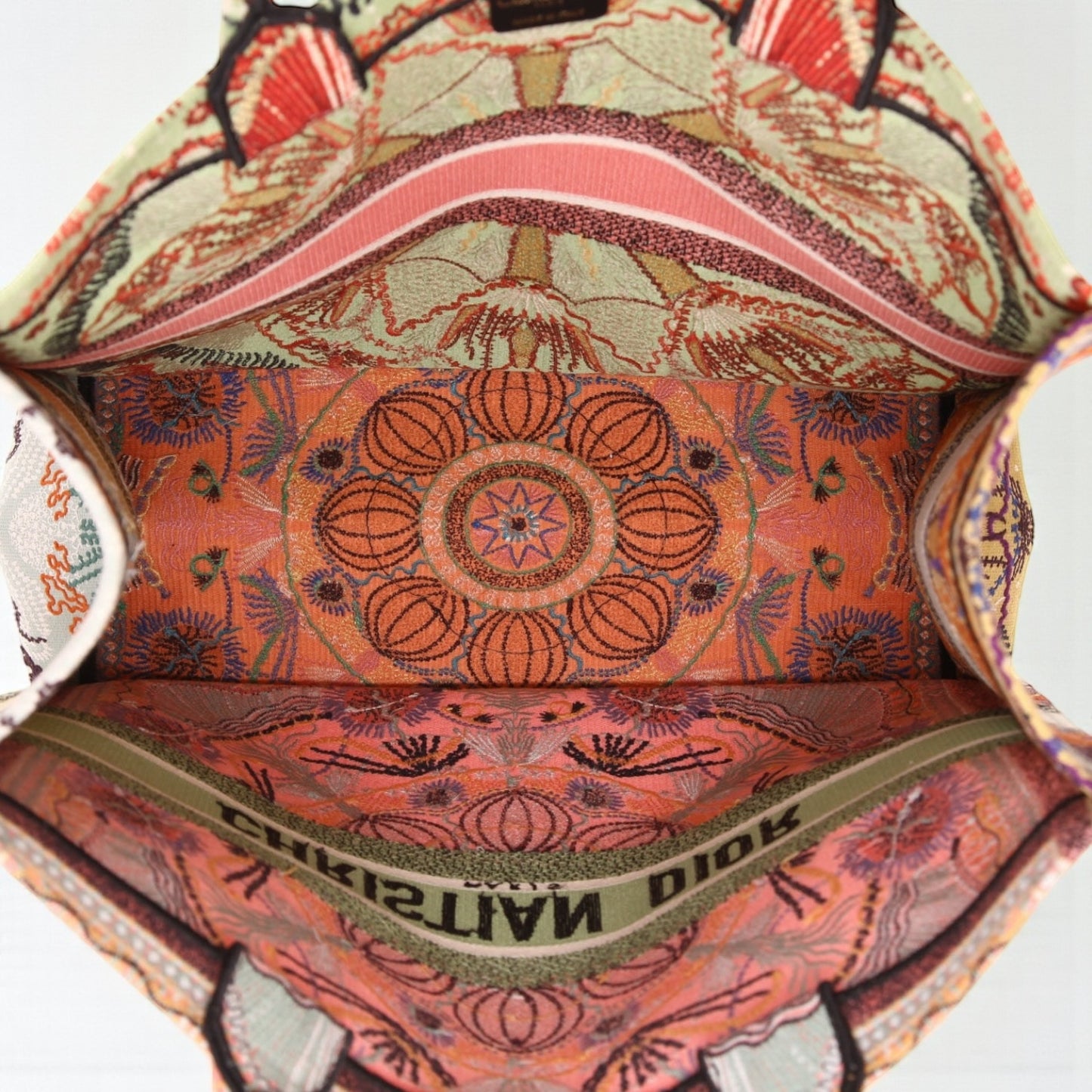 Dior Book Tote - Jacquard Multicolor