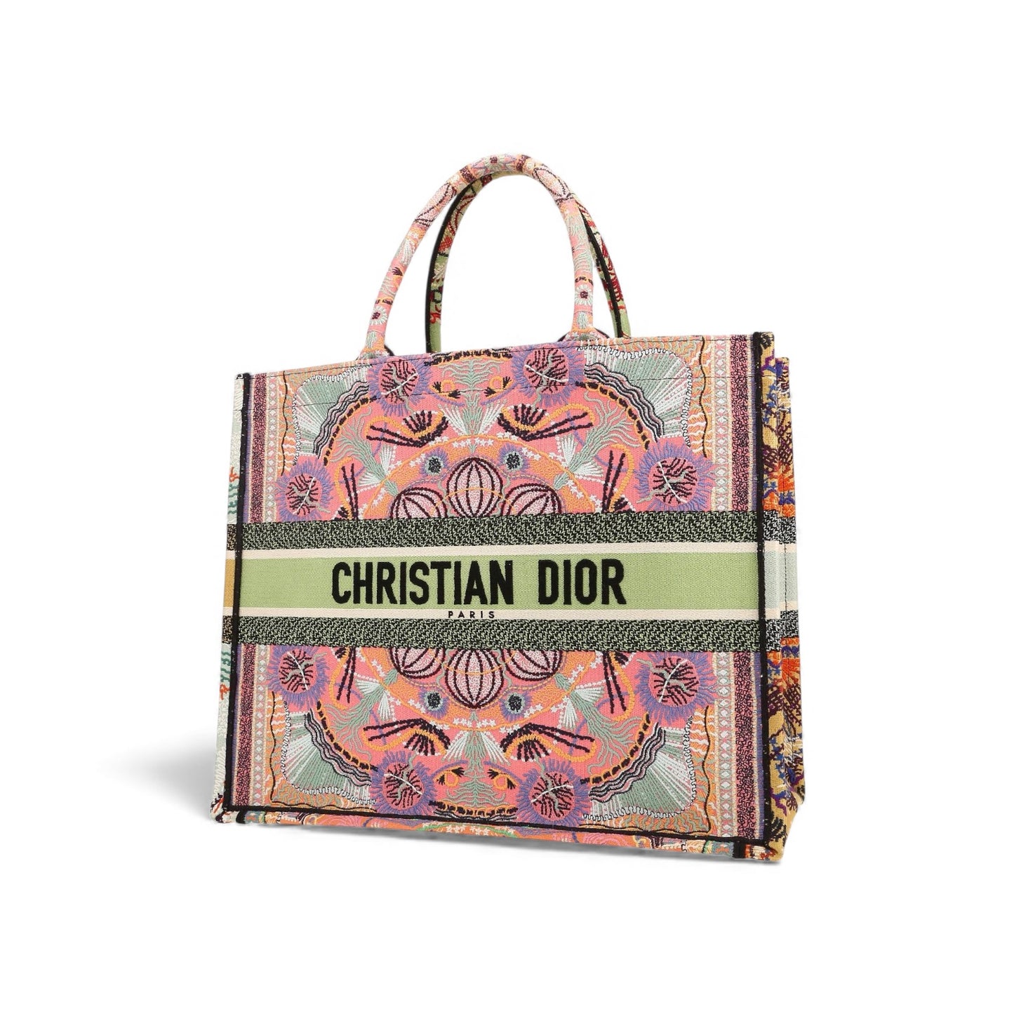 Dior Book Tote - Jacquard Multicolor
