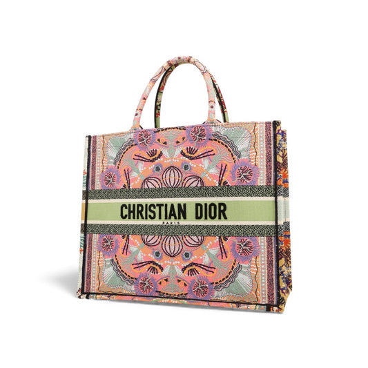 Dior Book Tote - Jacquard Multicolor