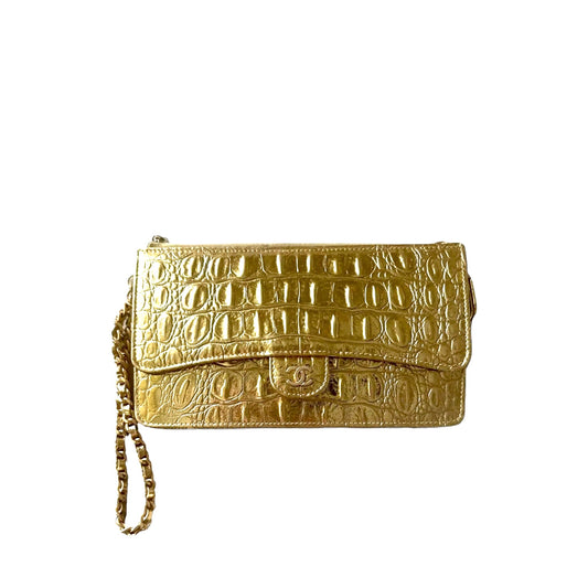 Chanel Borsa 19A Egyptian Gold Croc