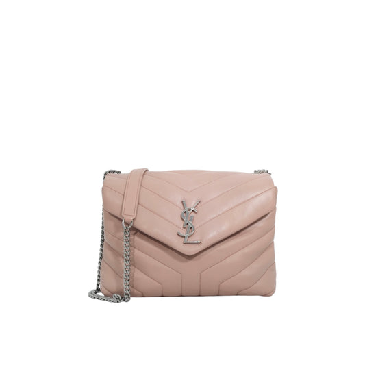 Saint Laurent Loulou Small – Rosa