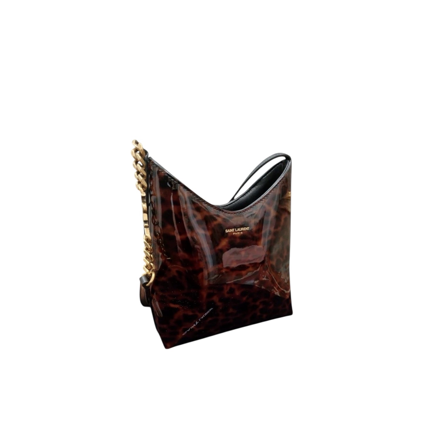 Saint Laurent Rendez-Vous Hobo Bag in Pelle Lucida