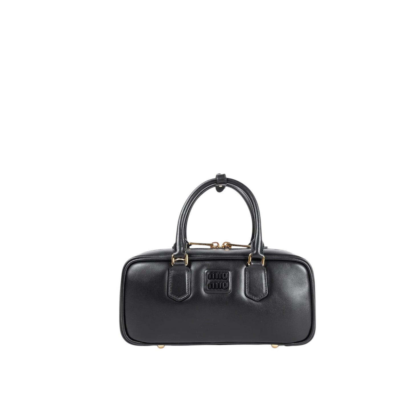 Miu Miu Arcadie Regular Bag in "Talco" Leather