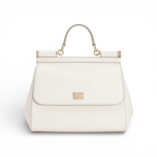 Dolce & Gabbana Borsa Sicily bianca