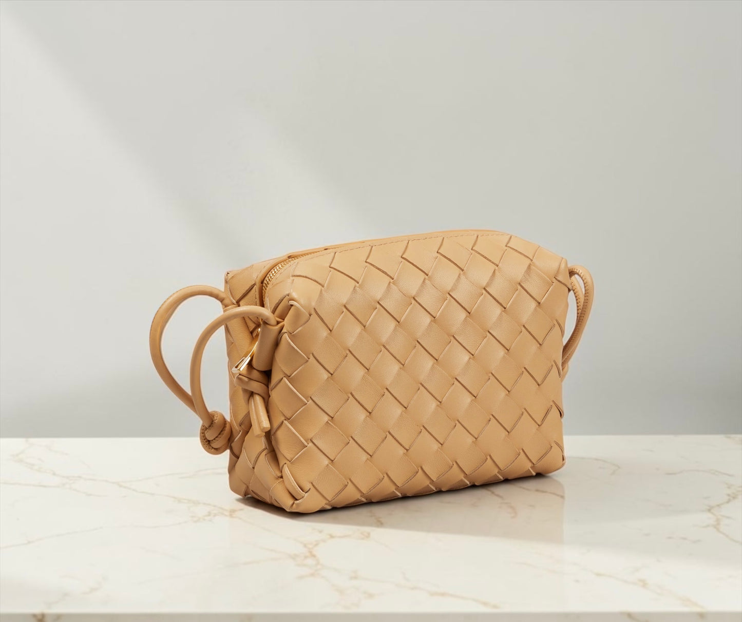 Bottega Veneta Mini Loop Beige