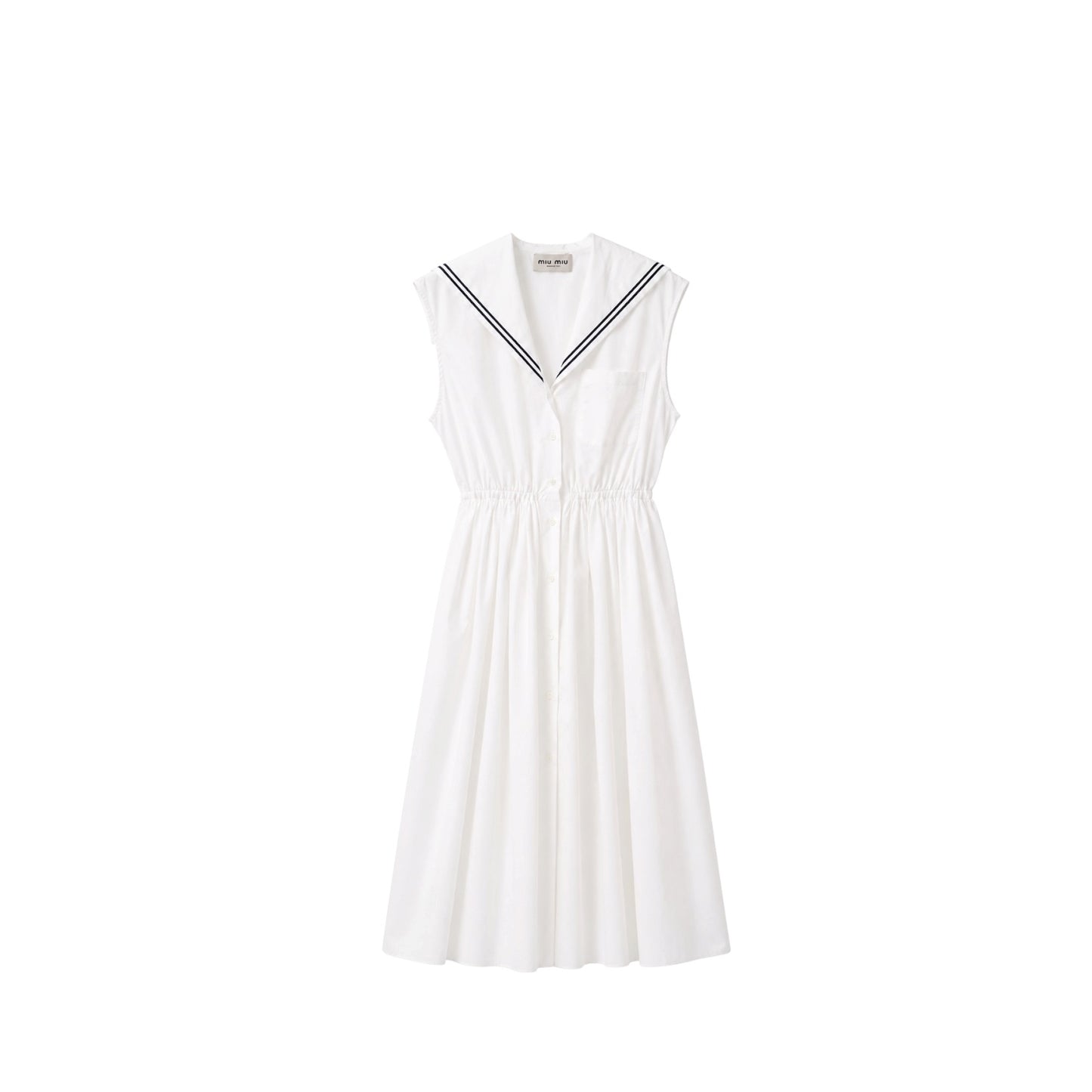 Miu Miu abito lungo sailor