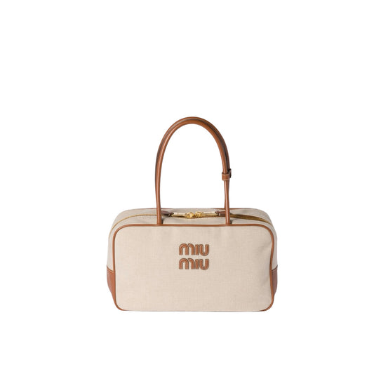 Miu Miu Tote Beau in canvas