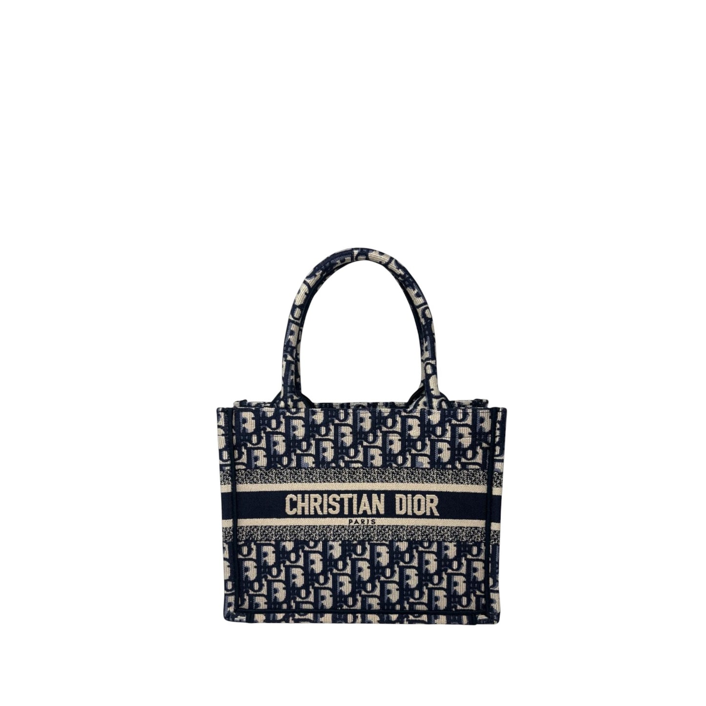 Dior Book Tote Blue Small