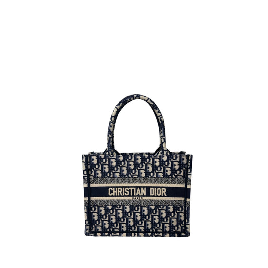 Dior Book Tote Blue Small