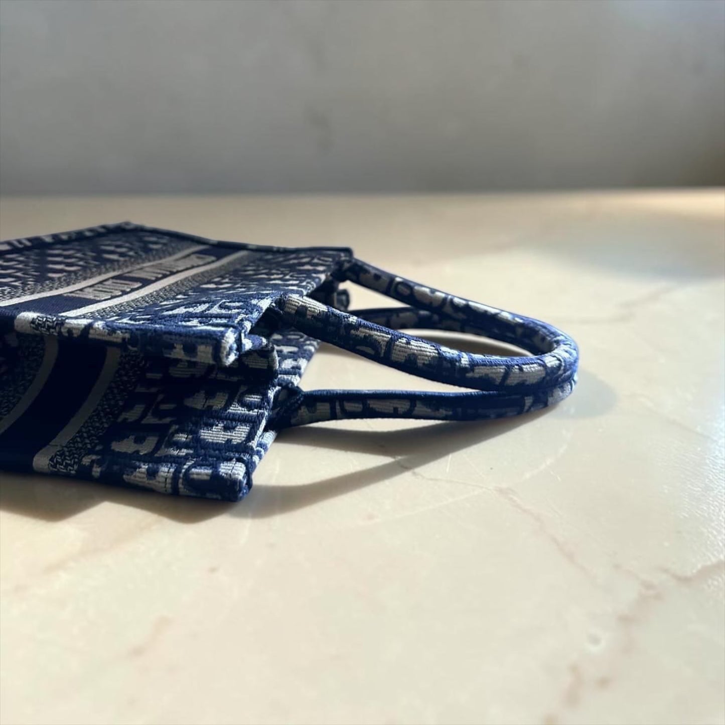 Dior Book Tote Blue Small