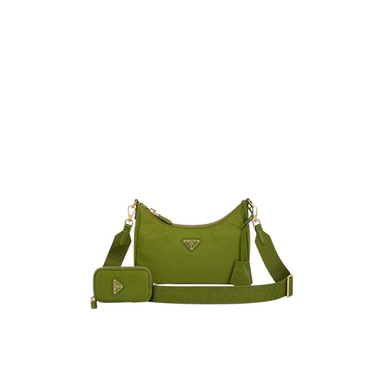 Prada multipochette verde muschio
