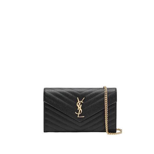 Saint Laurent Pochette Cassandre nera