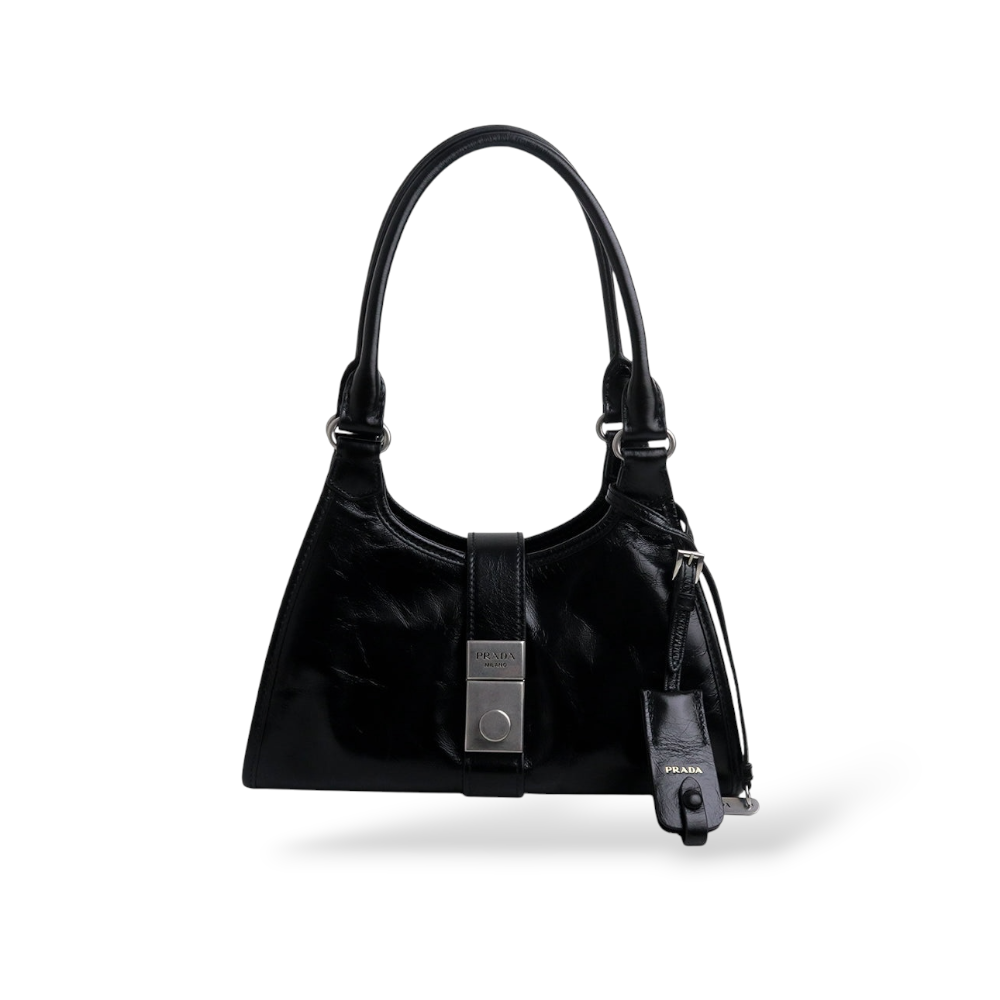 Prada Leather Tote Bag - Nero