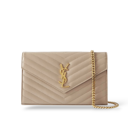 Saint Laurent Pochette Cassandre Beige