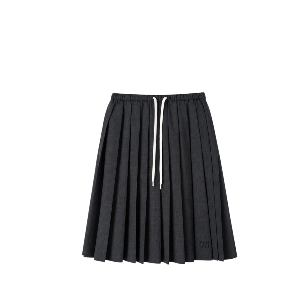 Miu Miu Gonna Plissettata a Quadri