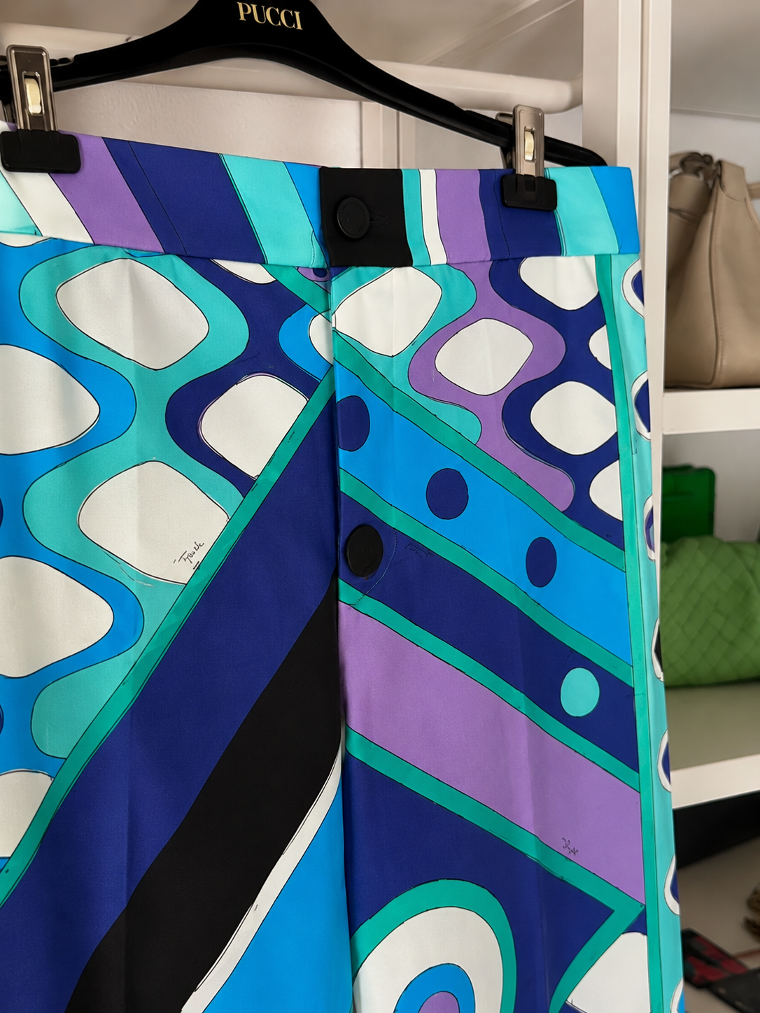 Pucci pantalone a gamba ampia