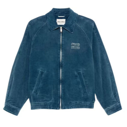 Miu Miu velvet jacket