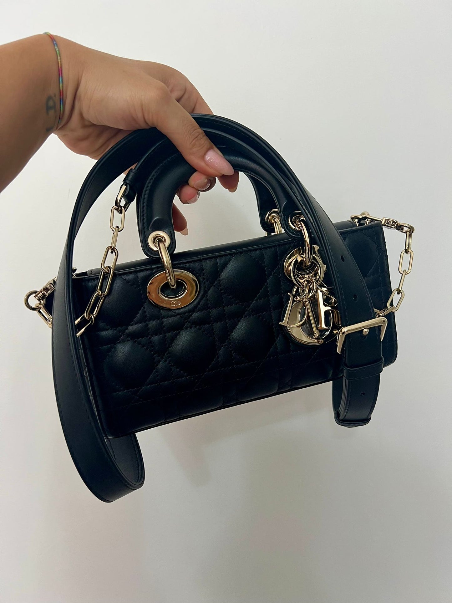 Dior Lady D-Joy in Pelle di Agnello Cannage Nera
