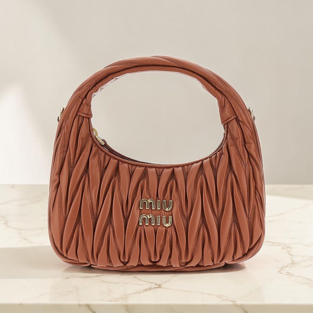 Miu Miu Borsa Wander Cognac
