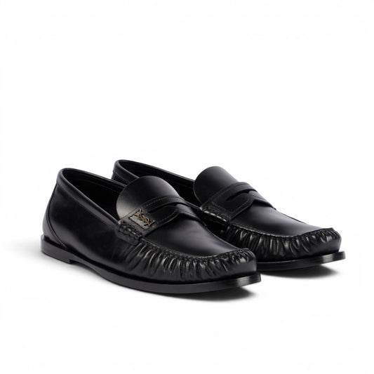Saint Laurent Mocassini in pelle nera