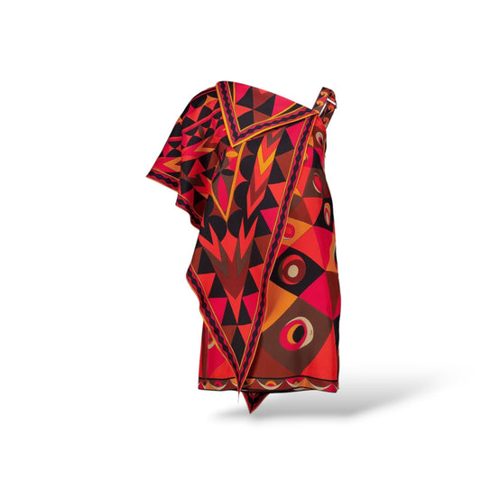 Pucci abito monospalla rosso