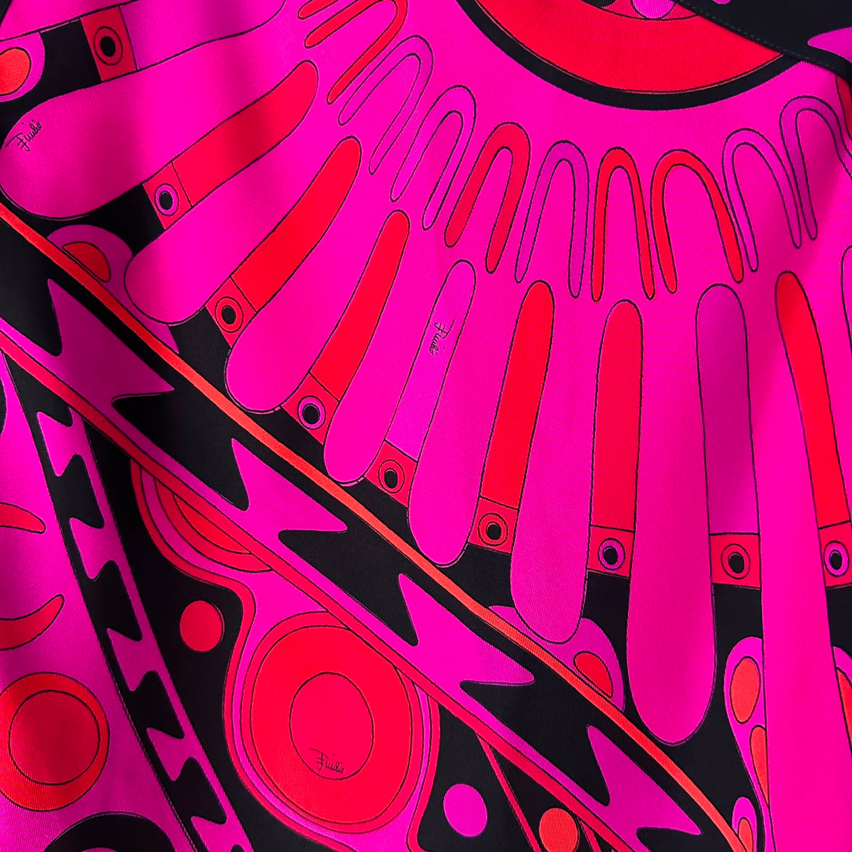 Pucci abito monospalla rosa