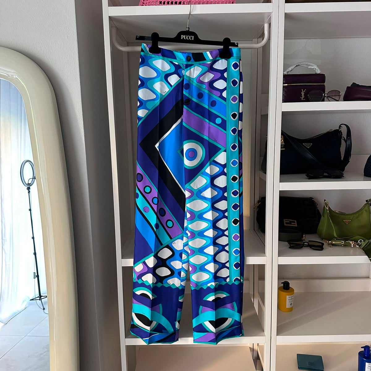 Pucci pantalone a gamba ampia
