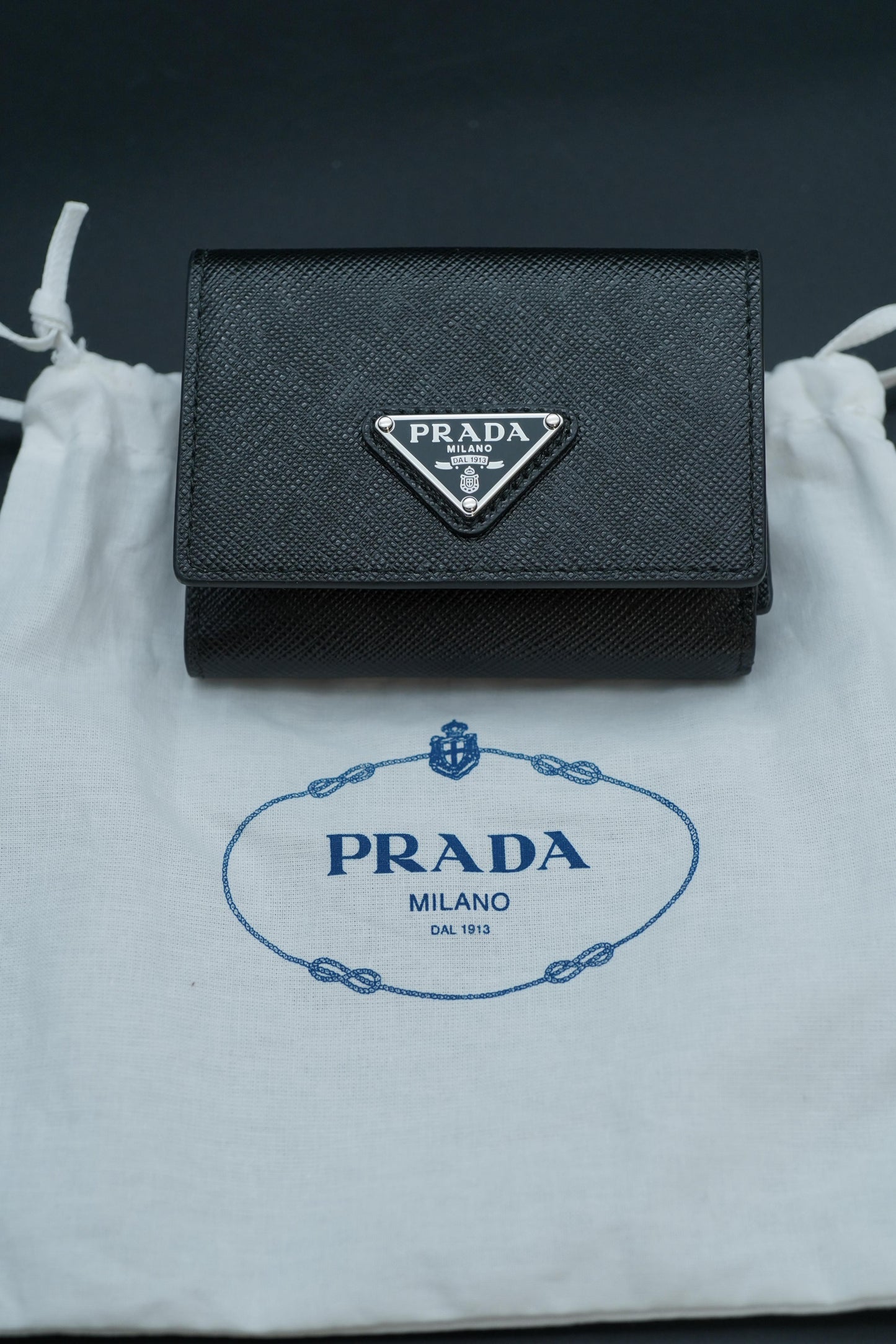 Prada Black Wallet 