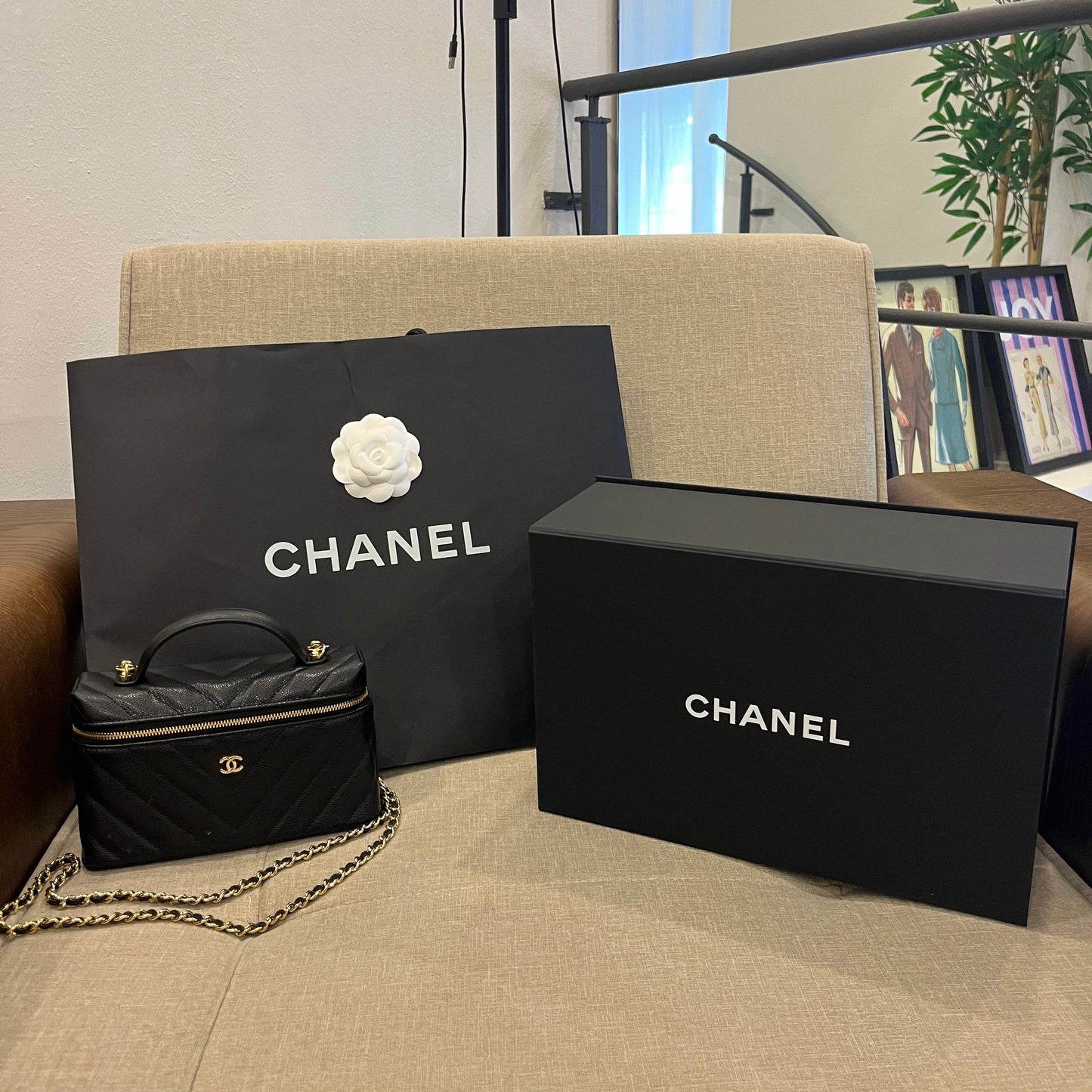 Chanel CC Vanity Nero