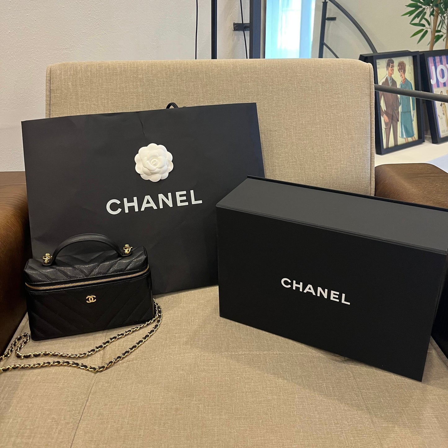 Chanel CC Vanity Nero