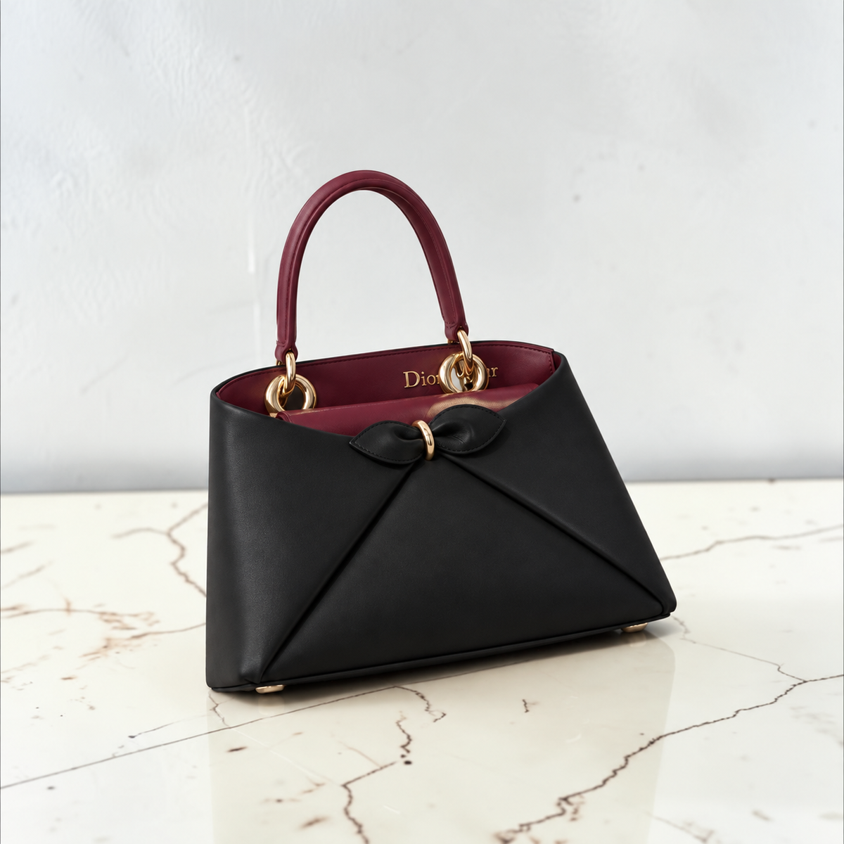 Dior Cigale Nero e Bordeaux