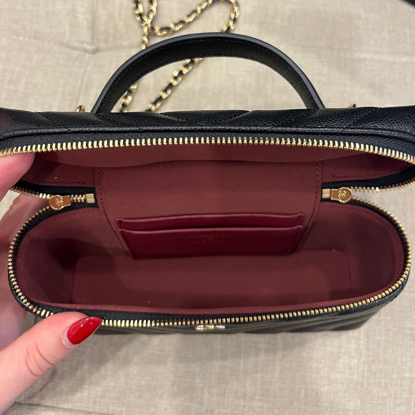 Chanel CC Vanity Nero