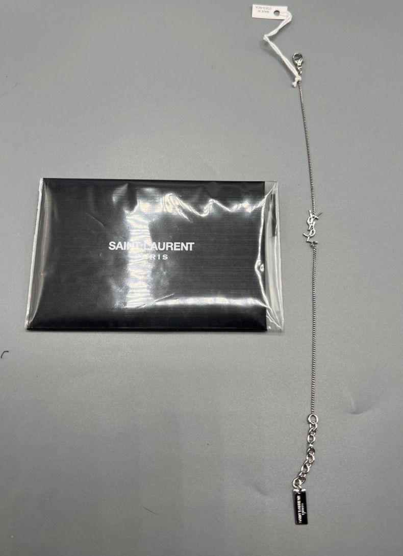 Saint Laurent Bracciale in argento